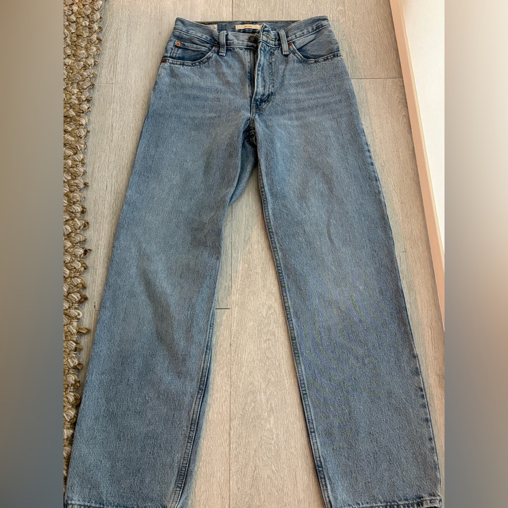 LEVI DAD JEANS.